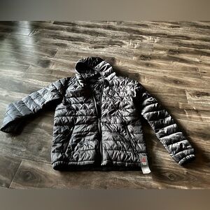 Avalanche Outdoor Supply Packable Black Jacket Size Medium